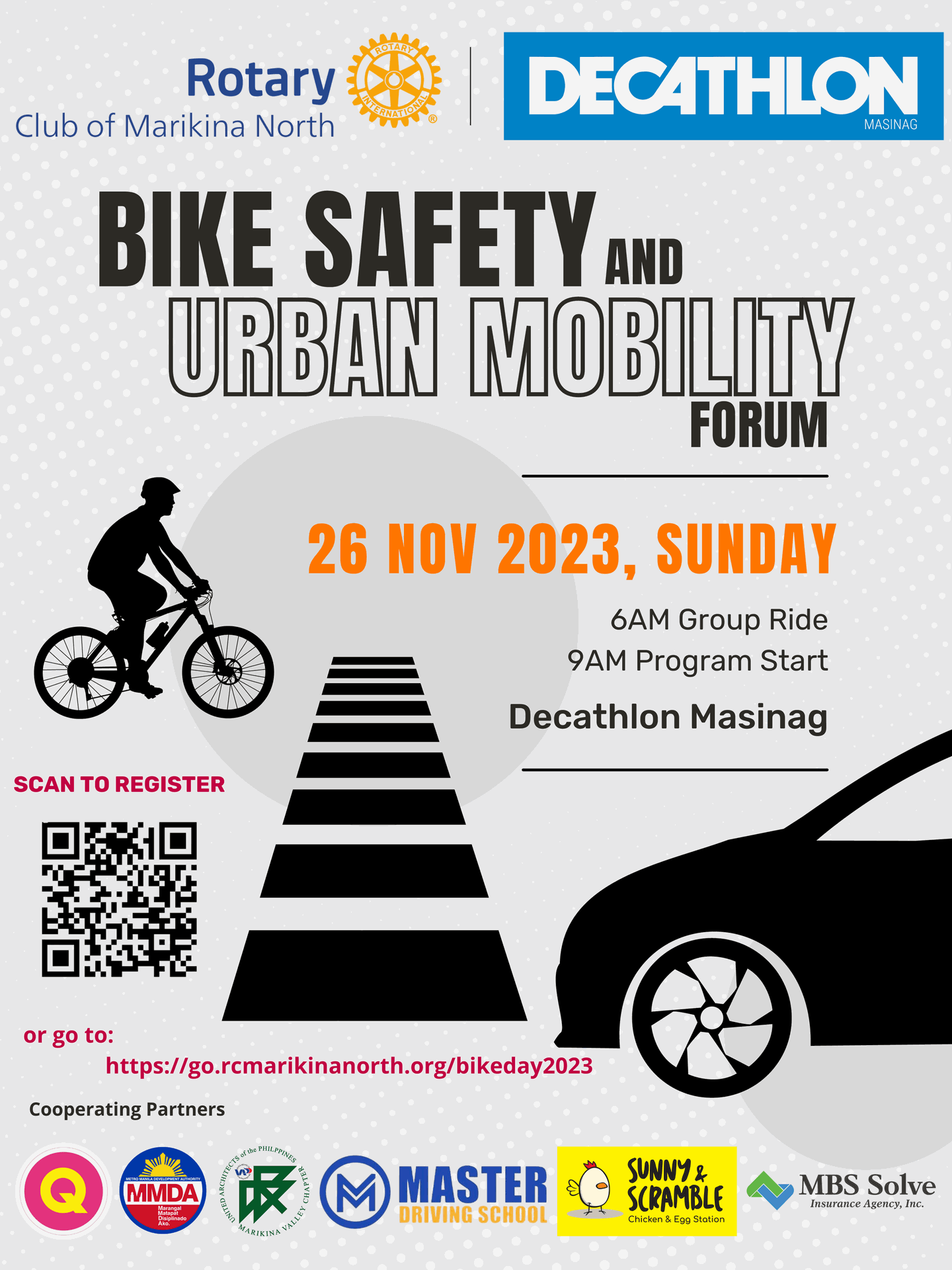 Bike Safety and Urban Mobility Forum Rotary Club of Marikina North